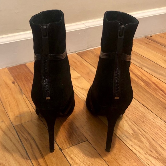 Rachel Zoe Liana Leather Trim Stretch Suede Boot, Size 8 - Picture 8 of 10